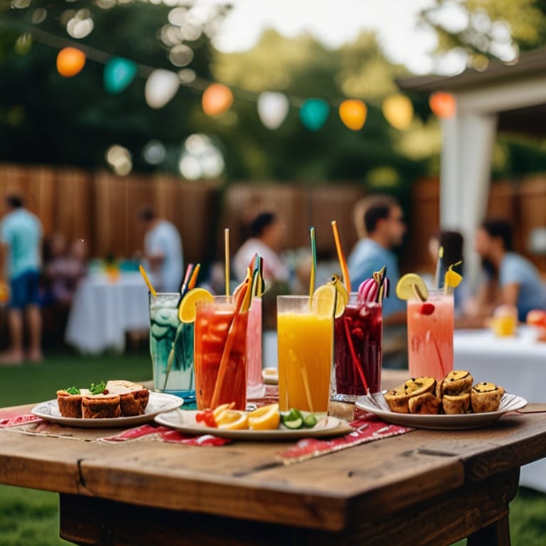 Backyard summer party ideas