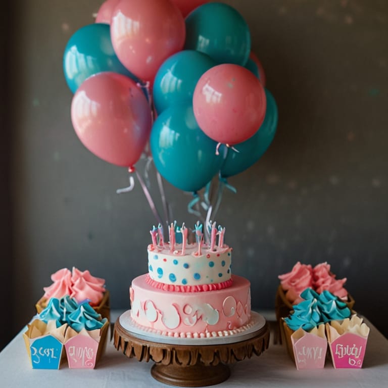 Simple gender reveal ideas at home