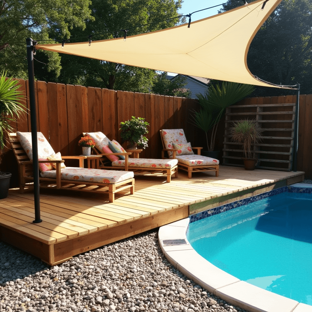 above ground pool deck ideas on a budget 2 ideas on a budget