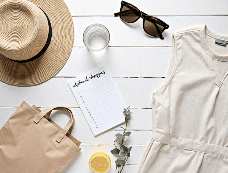 minimalist summer shopping tips