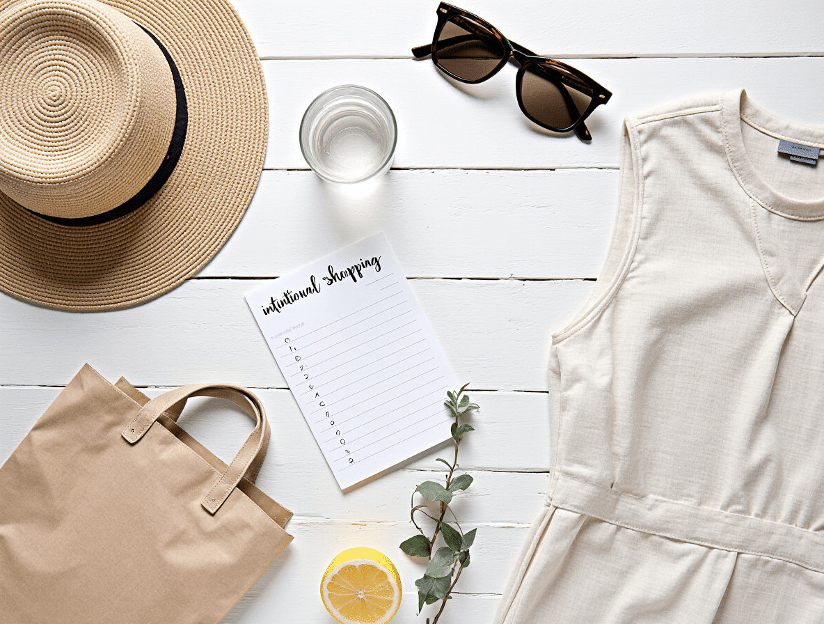 minimalist summer shopping tips